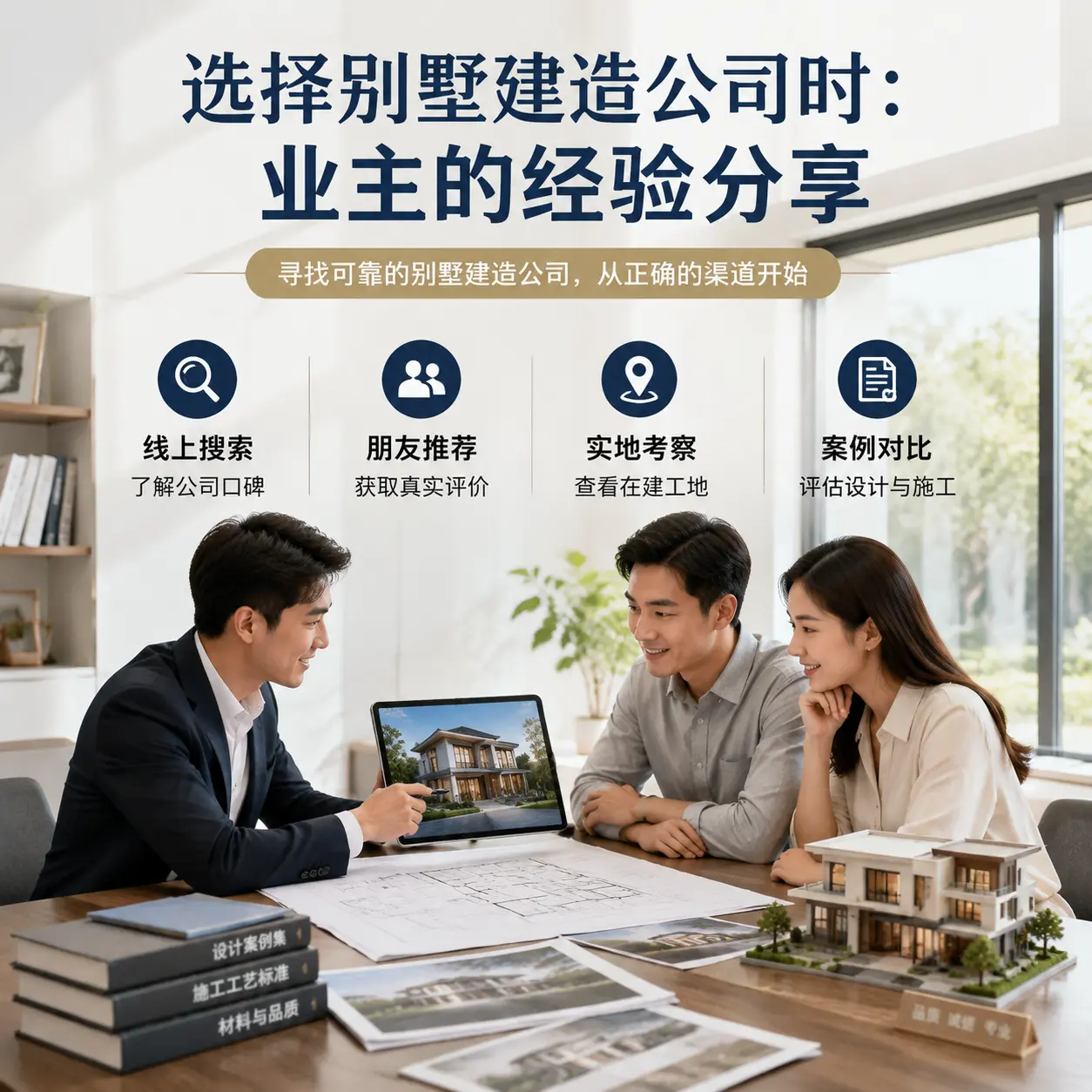 选择别墅建造公司时: 锦屏 业主的经验分享