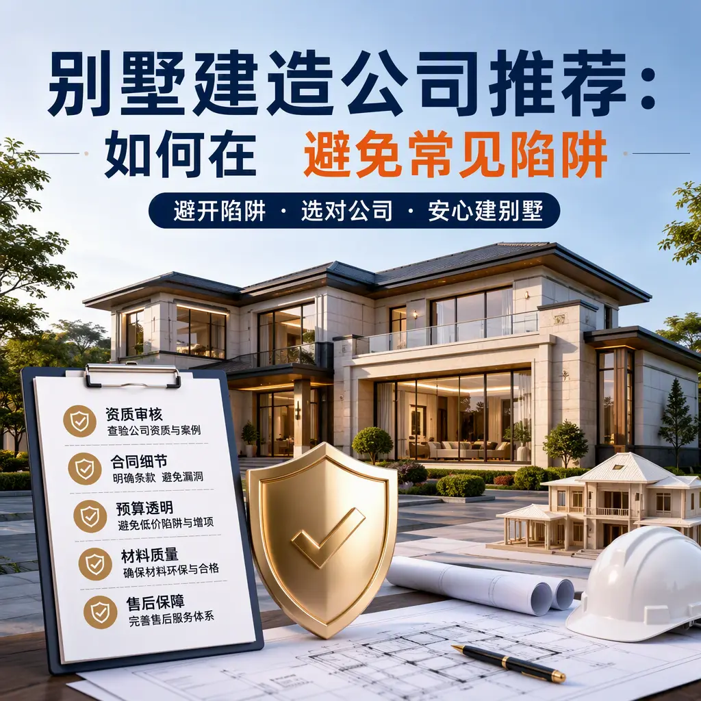 别墅建造公司推荐:如何在 锦屏 避免常见陷阱