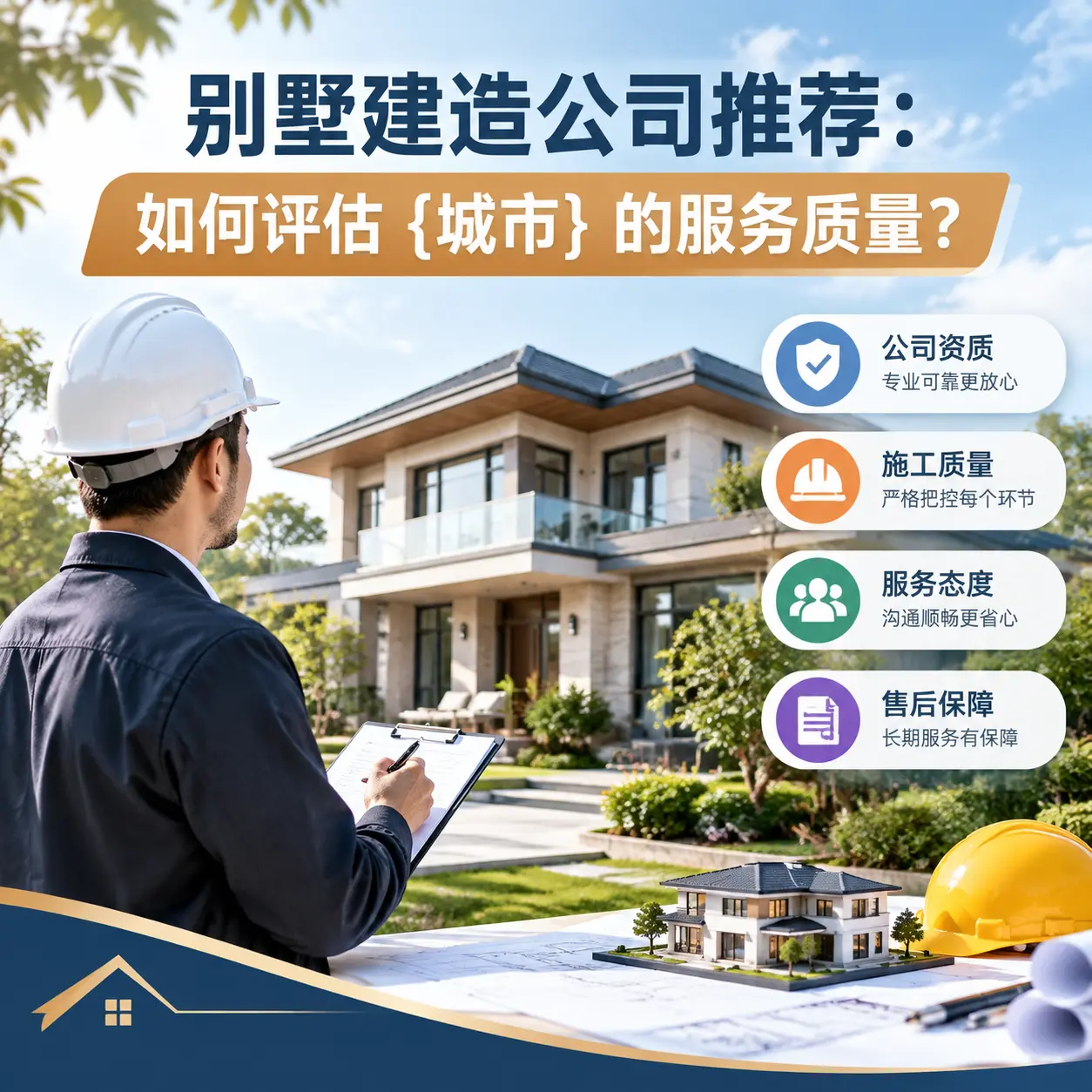 别墅建造公司推荐:如何评估 锦屏 的服务质量?