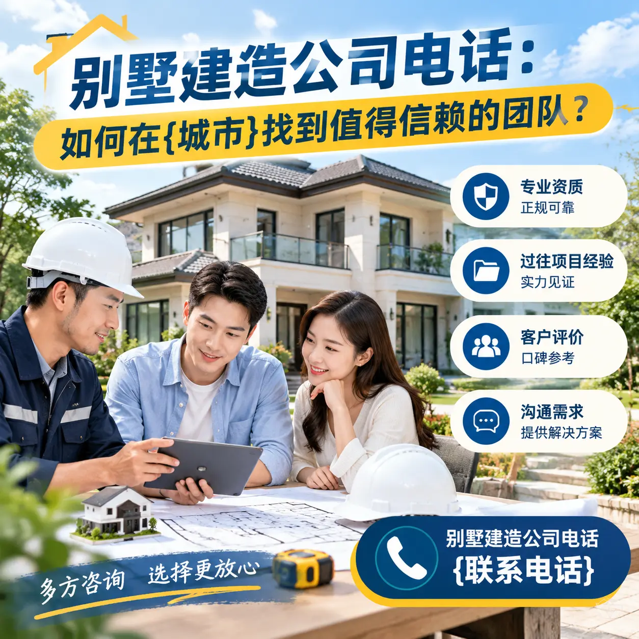 别墅建造公司电话:如何在锦屏找到值得信赖的团队?