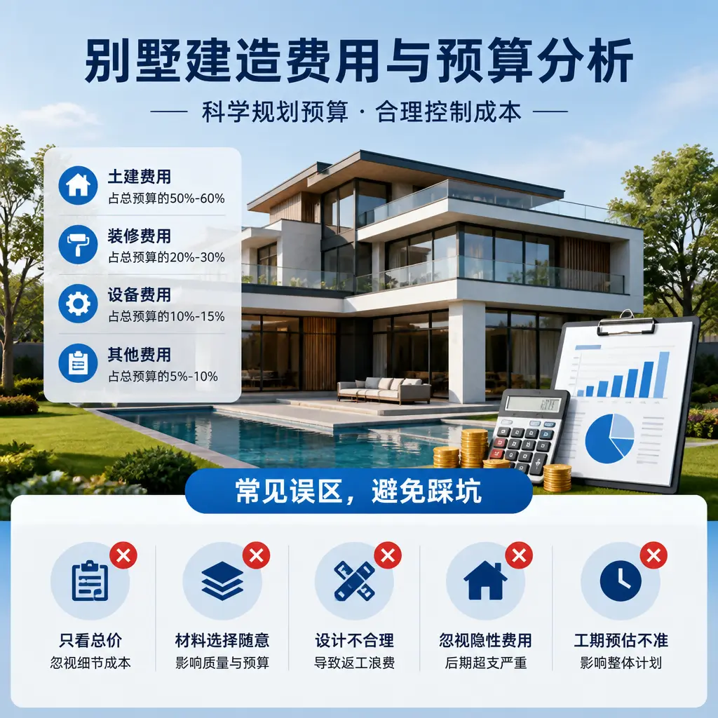 别墅建造公司推荐： 锦屏 建造别墅的费用与预算分析