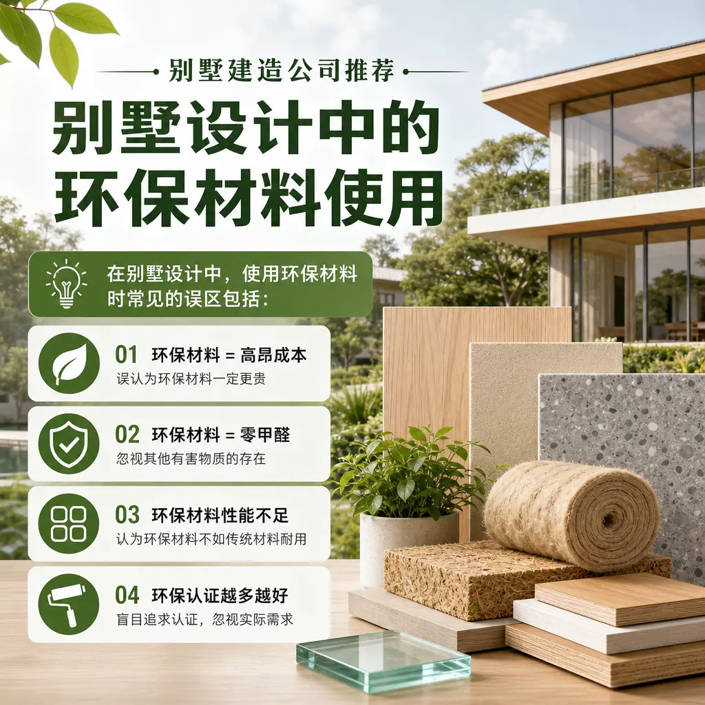 别墅建造公司推荐: 锦屏 别墅设计中的环保材料使用