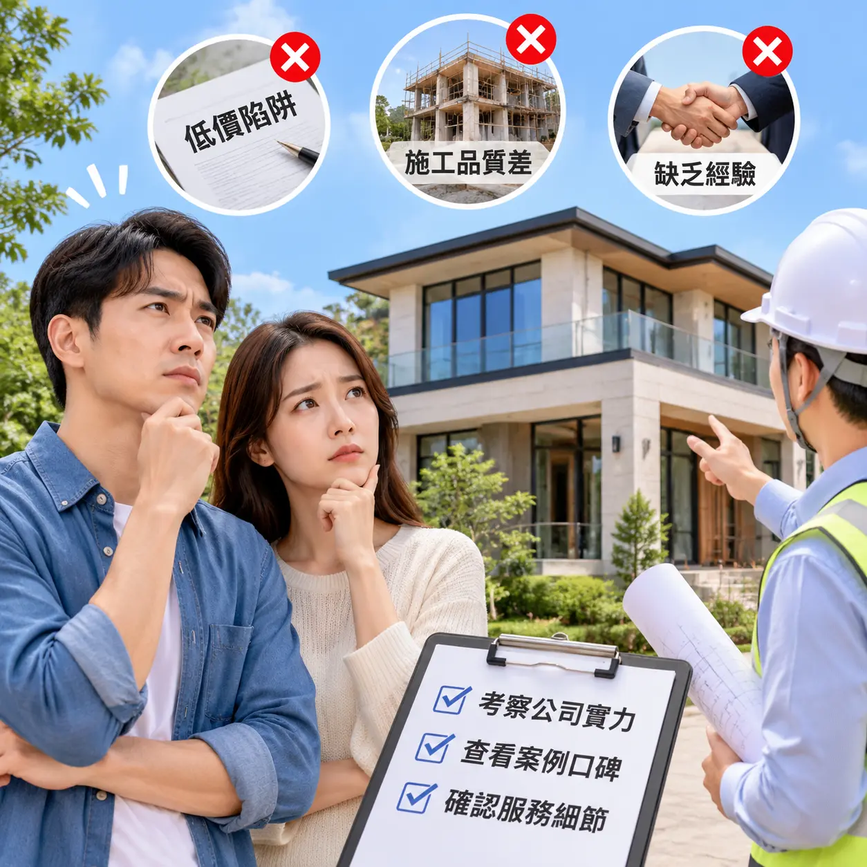 如何在 锦屏 选择最佳别墅建造公司推荐?